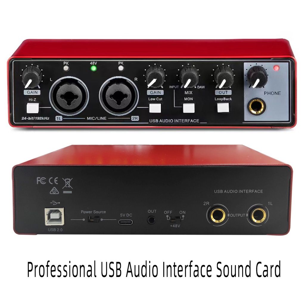 Premium Quality Professional Studio Sound Card