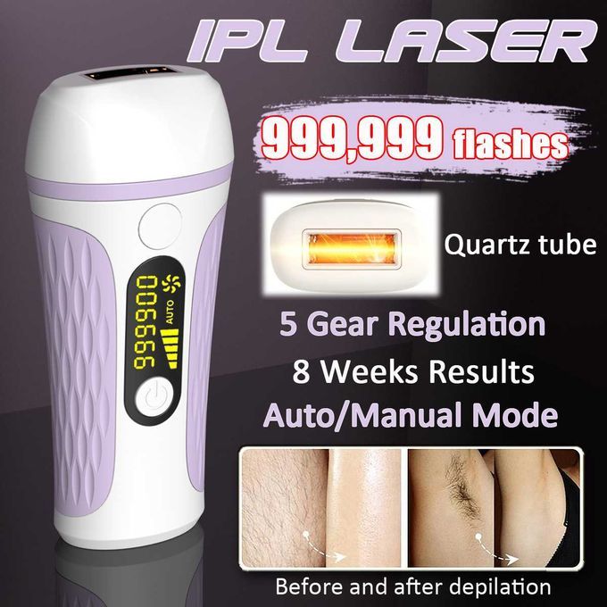 Flash Electric Depiladora Hair Removal Machine Permanent IPL Laser Face