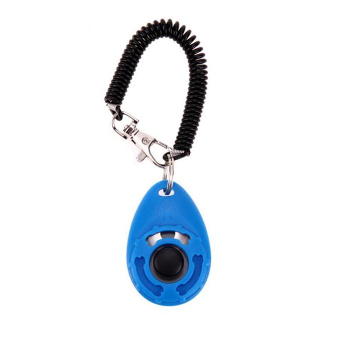 New Dog Products Click Clicker Agility Obedience  Wrist Smart Blue