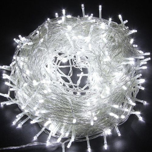 300 Christmas White Decoration Lights (8 Light Styles Incl)