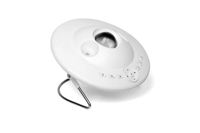 Colorful Starry Sky Projector LED Star Galaxy Night Light UFO Planet Bluetooth-Speaker For Bedroom Game Room  With White Noise