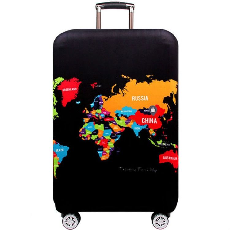 Dust Cover Travel Luggage Cover Suitcase Dustproof Scratch-proof Protection Elastic Sleeve S Size 19 To 21 Inch