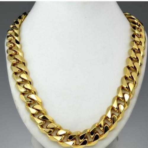 Men's Gold Cuban Link Chain