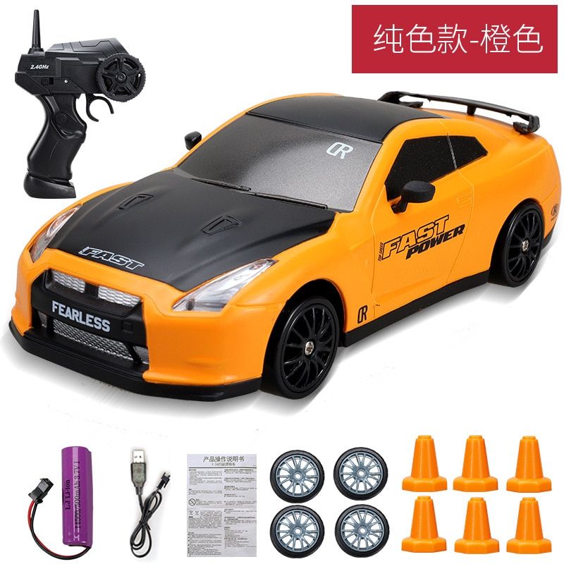 Mini High Speed 4WD RC Drift RC Car Toy 2.4G Rapid Drift Racing Remote Control Car Model Vehicle Toys For Boys Birthday Gifts