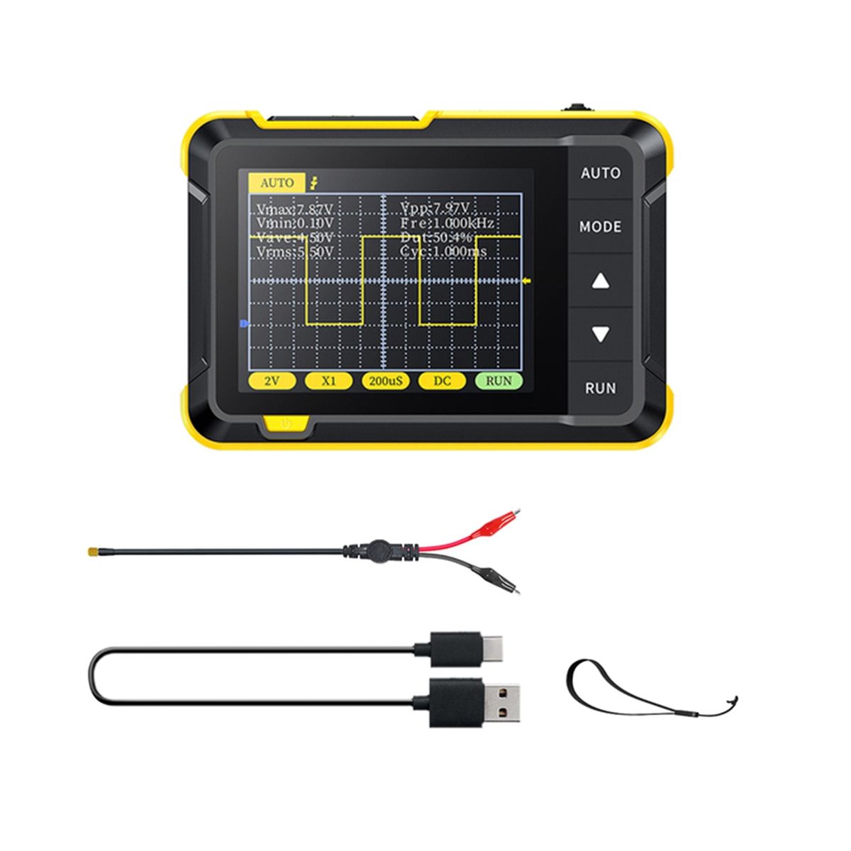 FNIRSI DSO152 Digital Oscilloscope 2.5MSa/S 200KHz -Standard Version