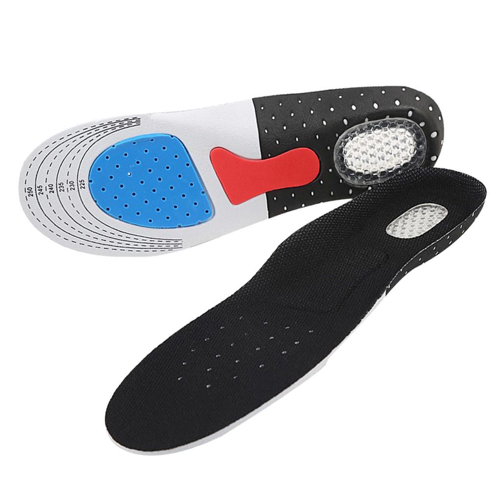 Orthotic Arch Support Shoes Insole Flat Feet Pad Unisex Black