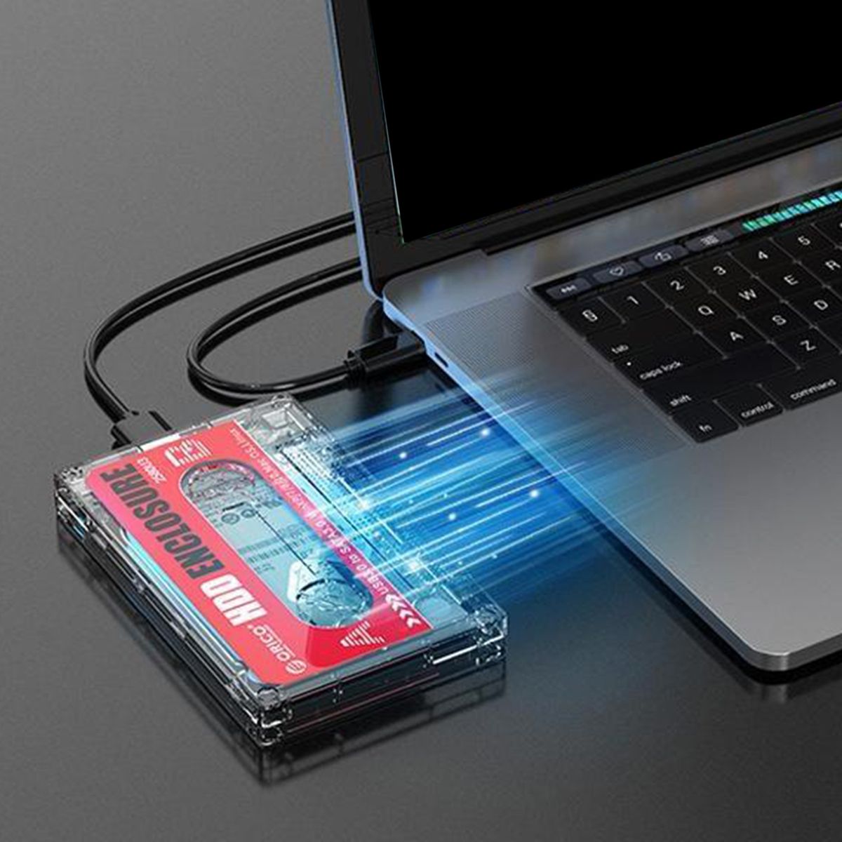 For ORICO 2580U3 Hard Drive Case USB 3.0 HDD Drive Enclosure External