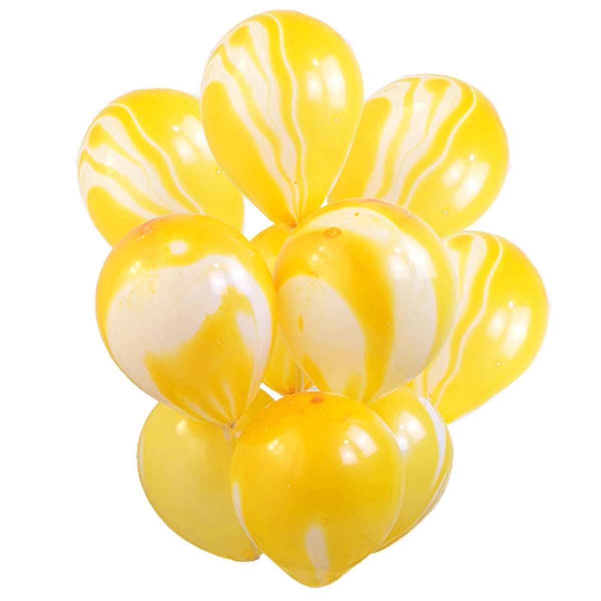 10PcsSet Birthday Party Balloon Wedding Birthday Party Latex Balloon Yellow