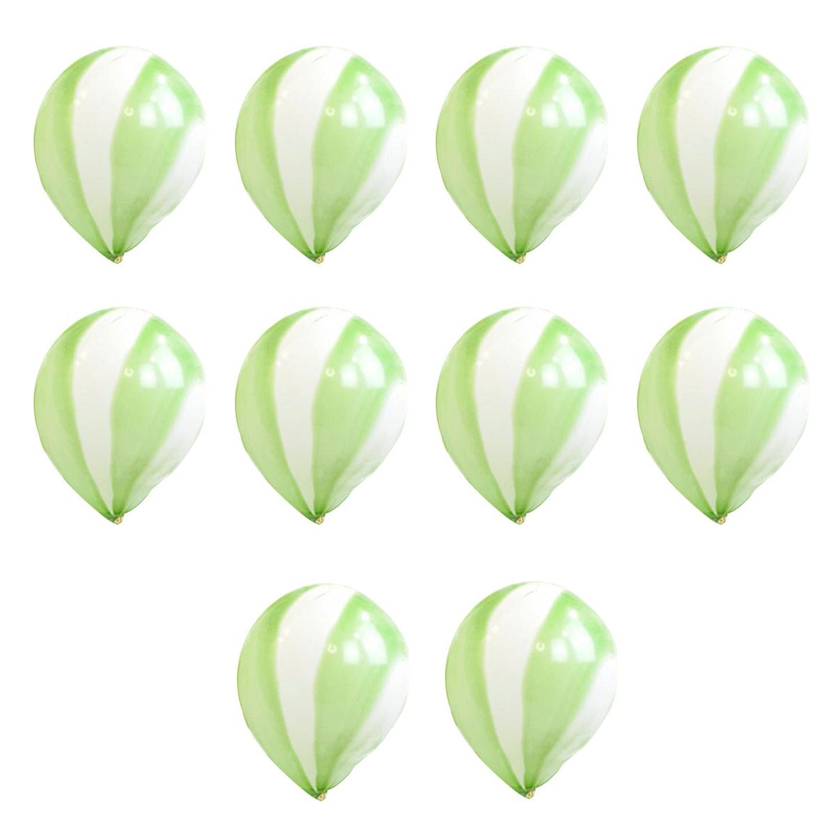 10PcsSet Wedding Party Balloon Wedding Birthday Party Latex Balloon Green