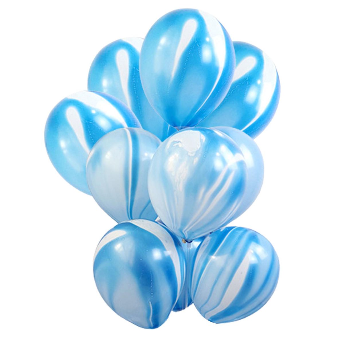10PcsSet Baby Shower Balloon Baby Shower Decoration Latex Balloon Blue