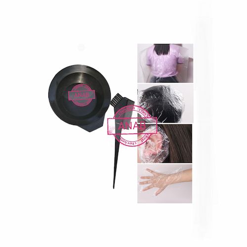 HAIR COLOR DYE BLEACH BOWL MIXING BOWL BRUSH TOOL KIT SET
