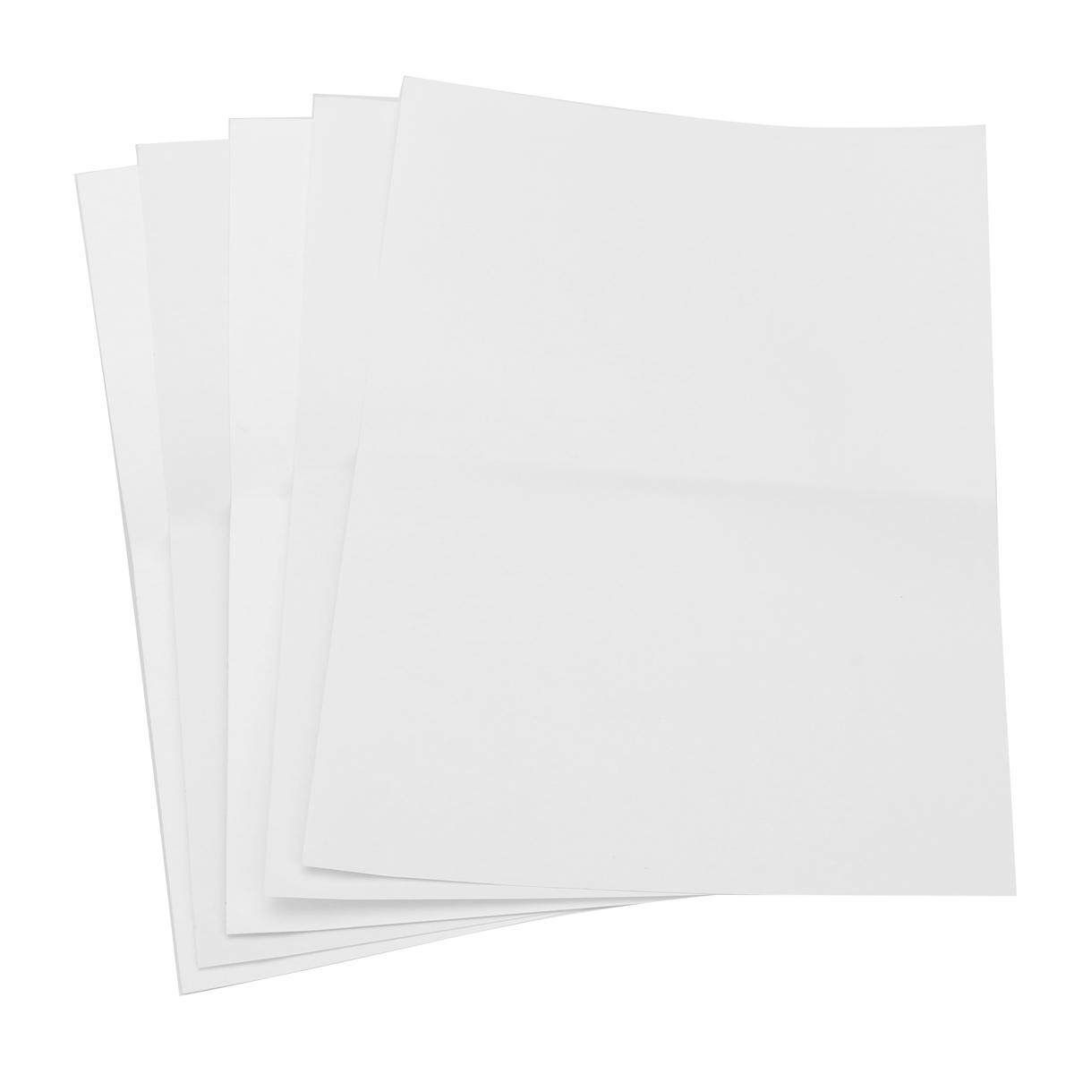 50X A4 White Glossy Self-adhesive Sticker Sticky Back Label Printing Paper Sheet