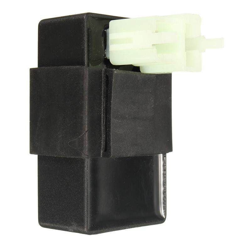 6PCS 6 Pin Ignition CDI UNIT 125cc 150cc PIT PRO Trail Quad Dirt Bike ATV Buggy Black