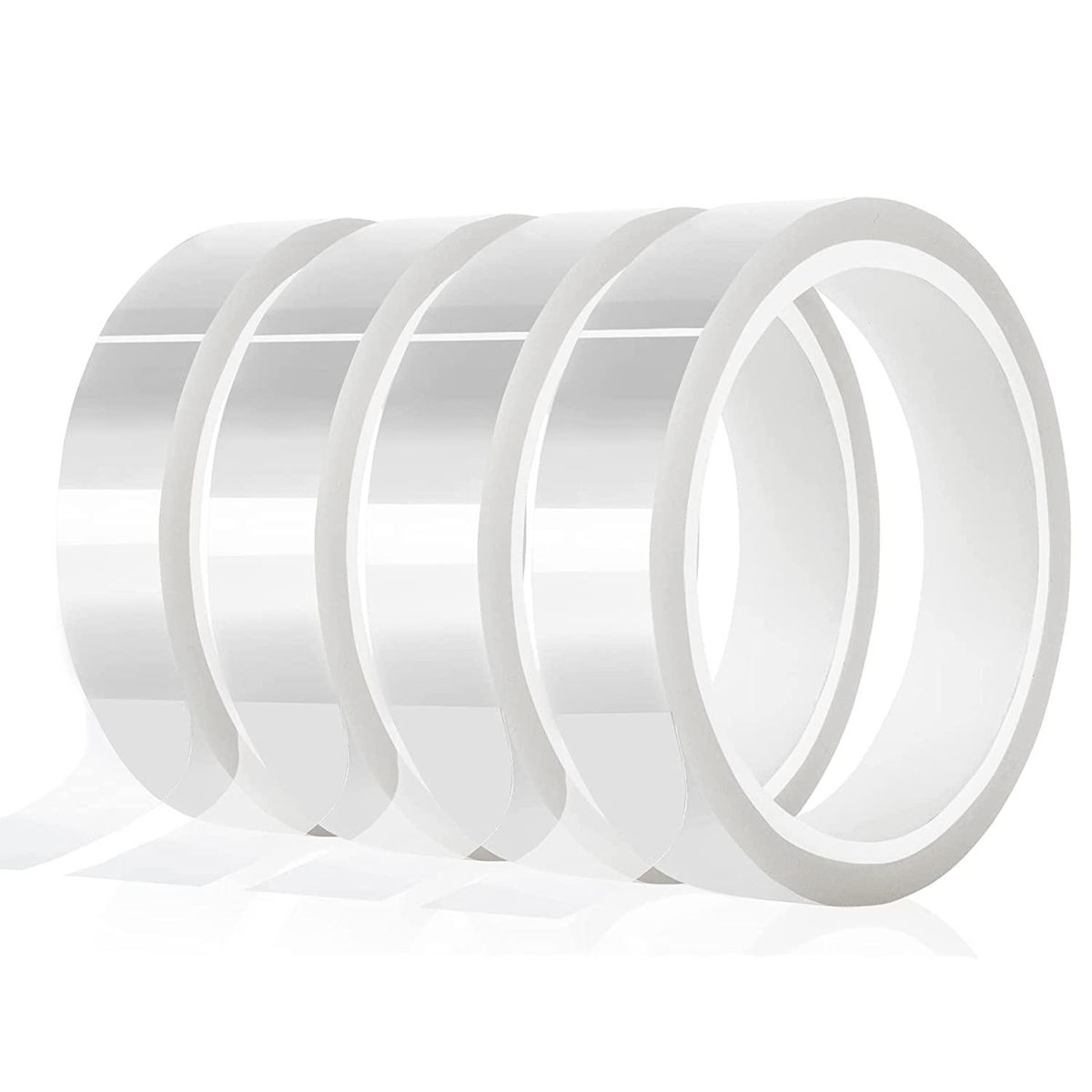 4 20mm X33M108Ft Clear Heat Tape for Htv Electrical Tape Transparent High Temperature Sublimation Heat Resistant