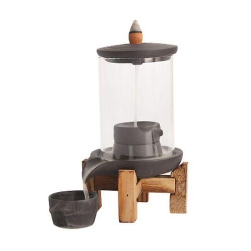 Ceramic Incense Burner Smoke Waterfall Backflow