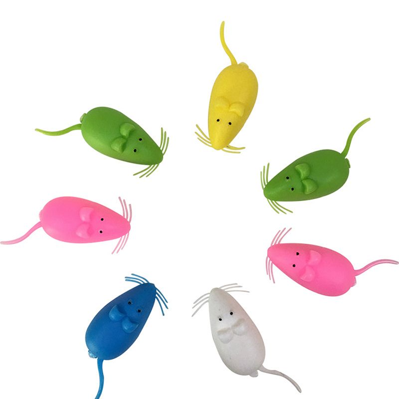 5Pcs Cute Mini Mouse Shape Plastic Save Milk Teeth Storage