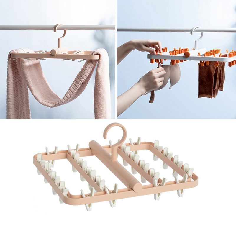 Storage Hook Foldable Multifunctional Drying Rack