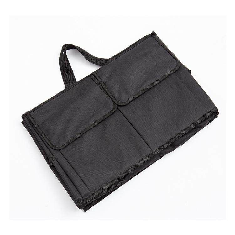 Storage Box Oxford Cloth Car Storage Box#Black Black