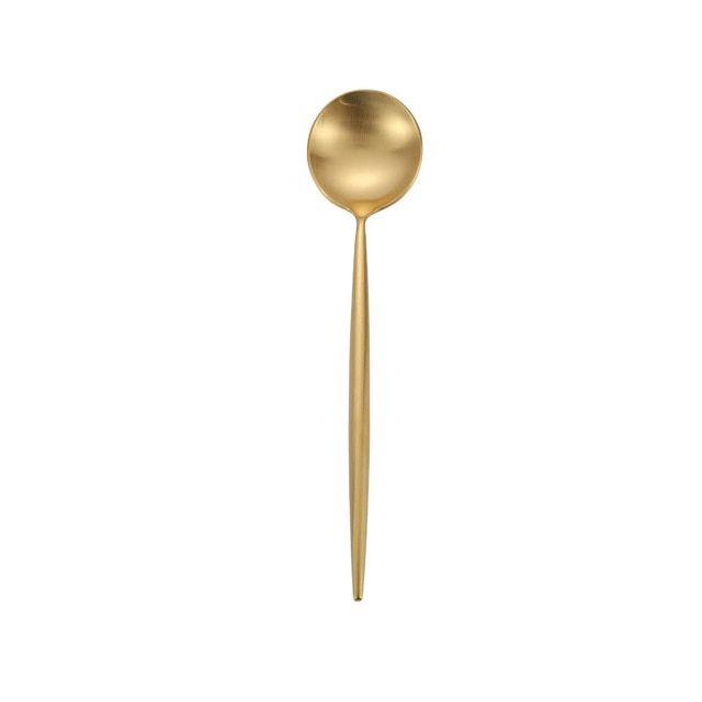 1X Gold Cutlery Set 18/10 Stainless Steel Cutlery Set