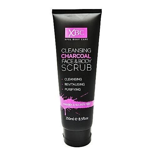 Cleansing Charcoal Face & Body Scrub - 250ml