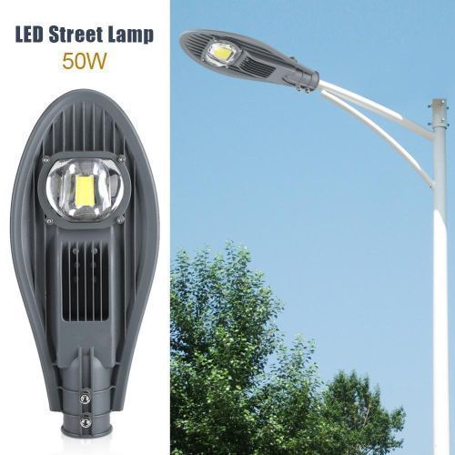 Hot LED Road Street Flood Light Lamp For Outdoor Garden Yard Lamp Lighting 85-265V (50W White