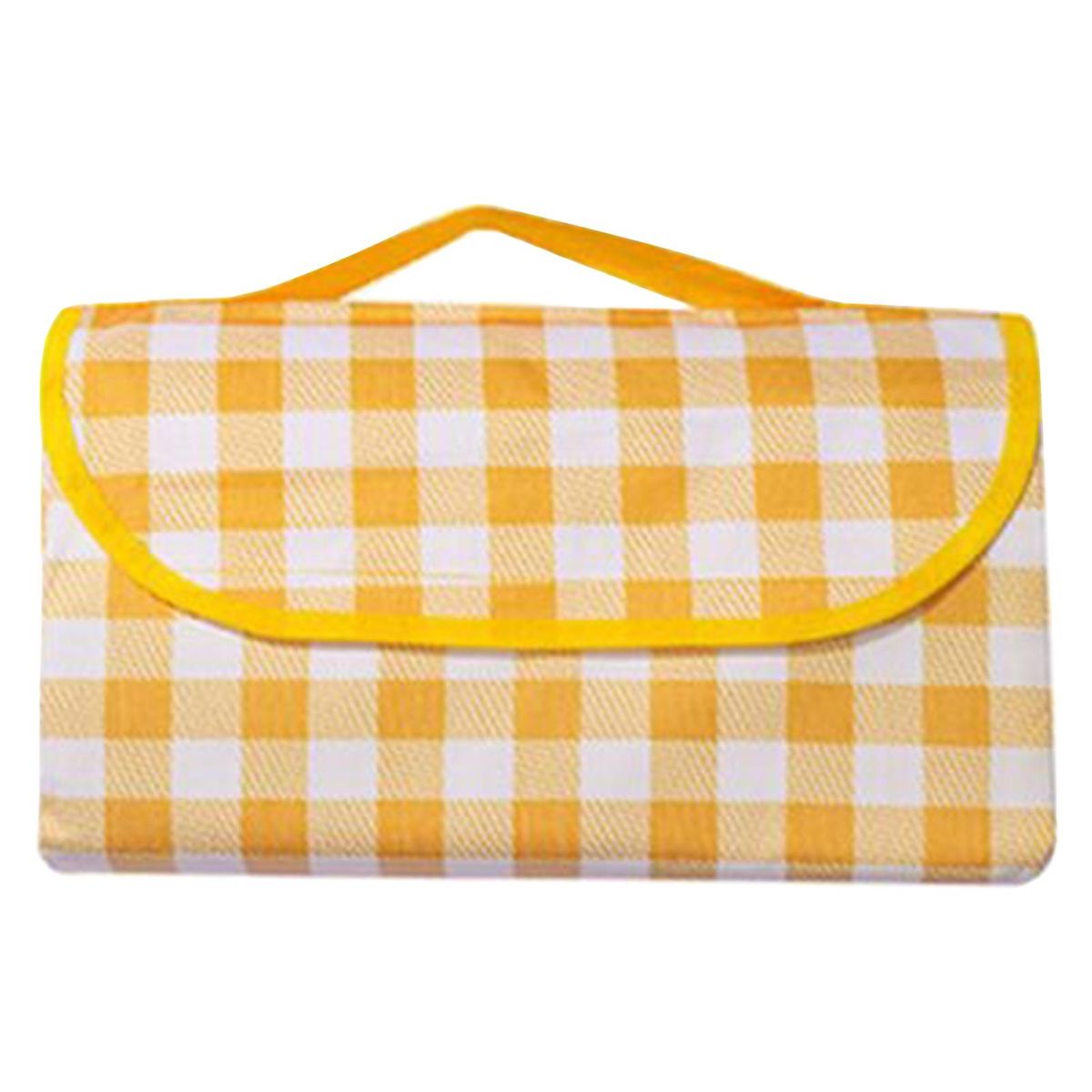 Beach Blanket Picnic Blanket Outdoor Camping Cloth Mat Yellow