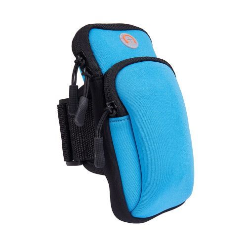 Double Pocket  Waterproof Neoprene Arm Bag  Armband  For Outdoor Sport