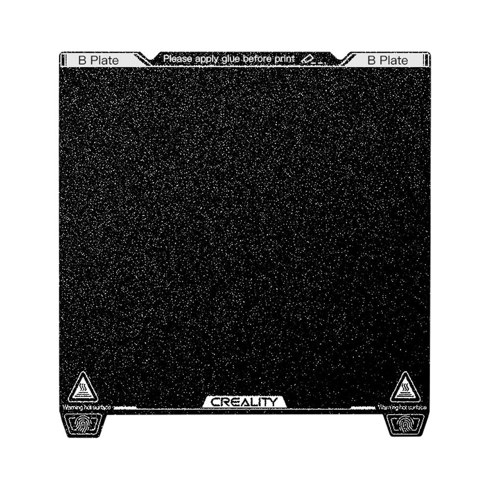 Creality K1 PEI Build Plate Kit 235x235mm Pritning Platform with Excellent Heat Resistance Easy Model Removal High Strength & Wear Resistance Suitable for PLA   /ABS /ASA /PETG /TPU /PC /PA