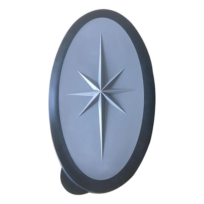 Non-Slip Deck Plate Marine Access Hatch Cover Grey