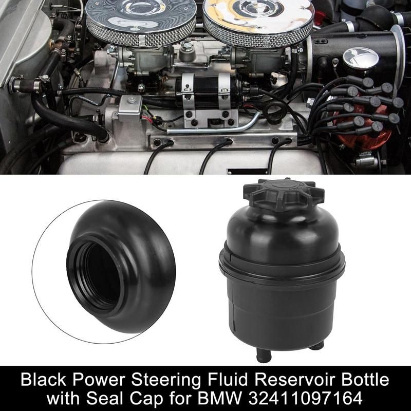 Power Steering Pump Reservoir W/ Cap 32416851217 /