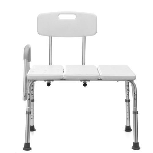 Heavy Duty Wheelchair To Bath Tub Shower Transfer Bench Transfer Seat Hand Rail