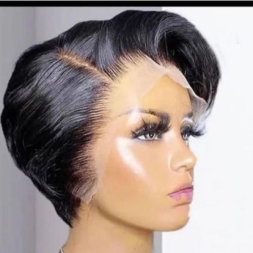 Frontal Skull Cap Wig Heat Resistant Hair Wig