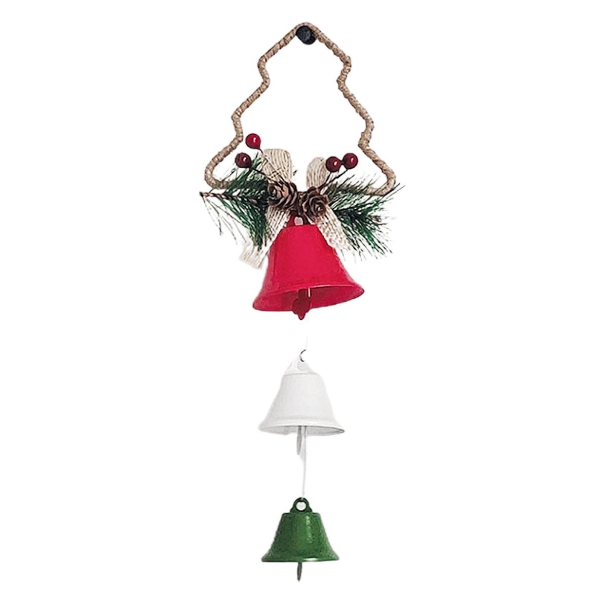 Christmas Bell High Durability Anti-deform Iron Xmas Tree-