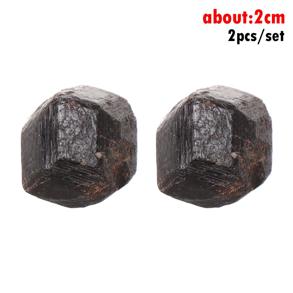 1/2Pcs Natural Red Garnet Ore Healing Energy Stone Rough Quartz Crystal Mineral Specimens Jewelry
