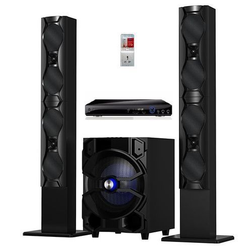 DJ 668 HEAVY DUTY SPEAKER SYSTEM + FREE LG DVD + FREE SURGE