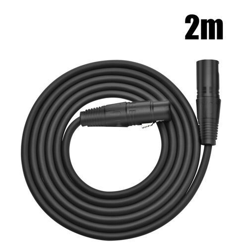 Shielded Balanced 3 Pin XLR Male Female High Flex Cable Connectors