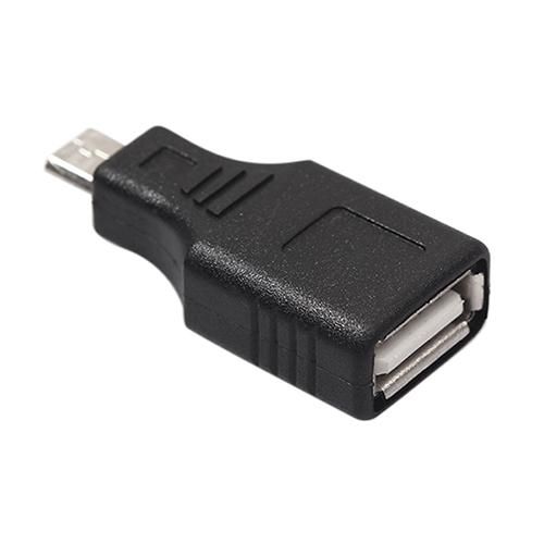 USB 2.0 Female to Micro USB 5 Pin Male Plug OTG Adapter-