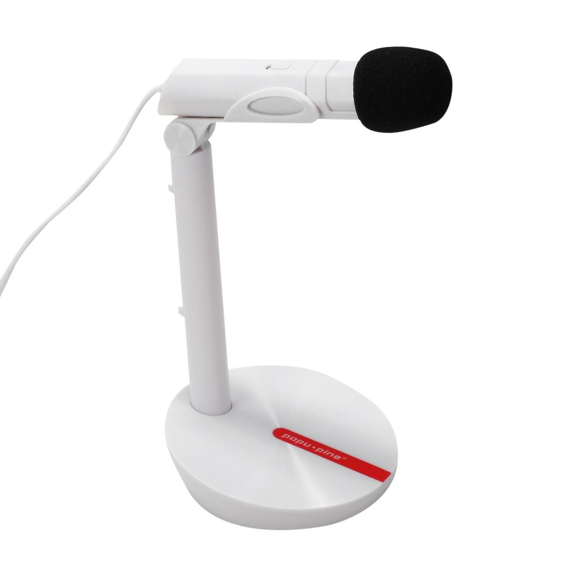 Microphone For Computer Adjust SwitchWhite 3.5Mm)