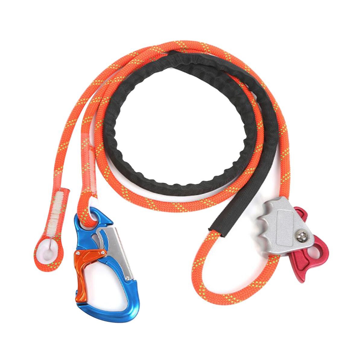 Rope Positioning Lanyard  Working Tree Climbing With Lock