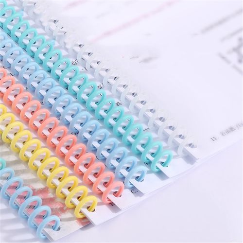 KW-trio 7849 A 10Pcs Binding Rings Set Four Colors 30 Circle