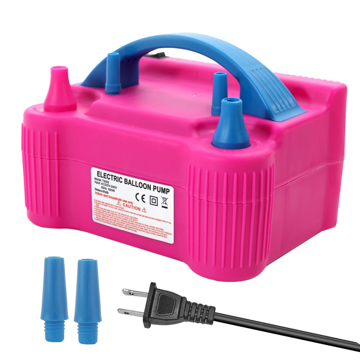 110V Electric Balloon Inflator Pump High Power Air Blower
