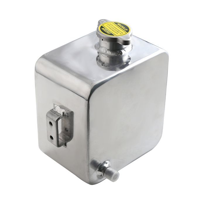 Universal 2L Aluminium Water Coolant Header Overflow