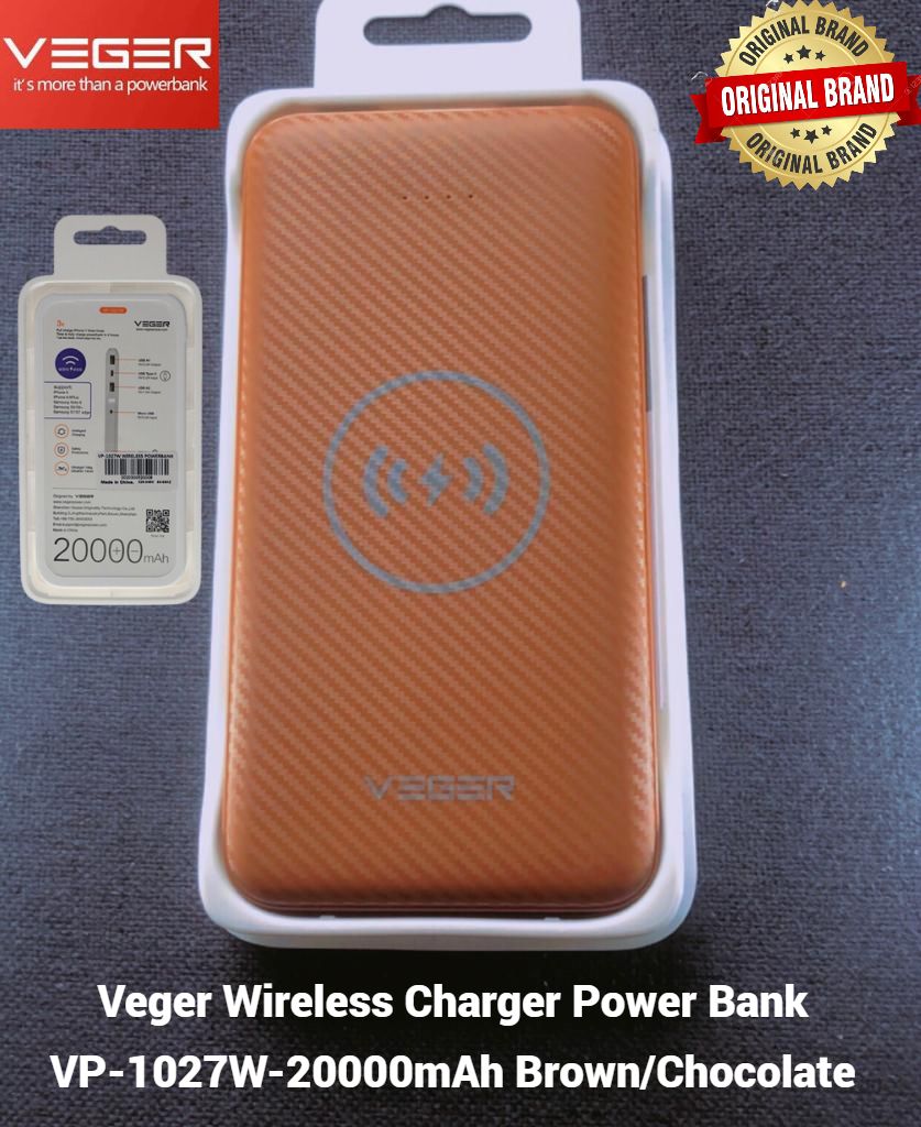 Wireless Power Bank For Samsung 20000mAh Original VP-1027W ✅