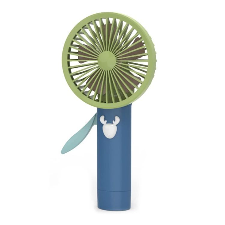 Hand Pressed Handheld Children Small Fan Deer