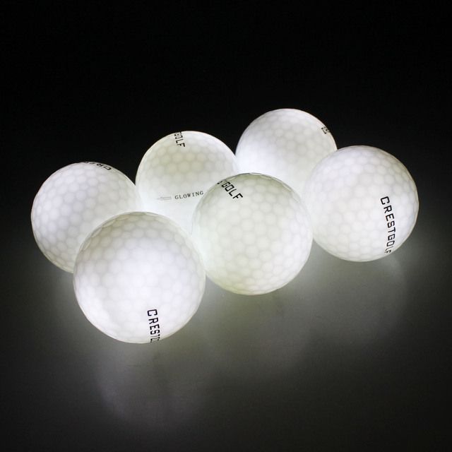 Crestgolf Waterproof Led Golf Balls 4 Pcs/pack For Night