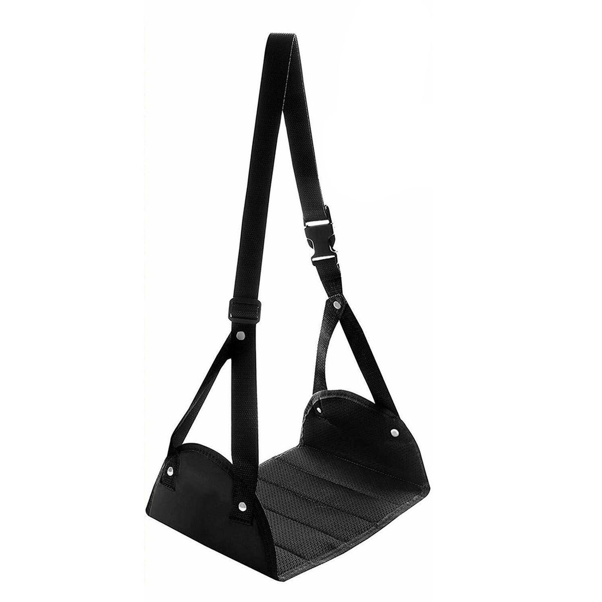 Leg Hammock Feet Rest Leg Hammock Travel Accessories Black