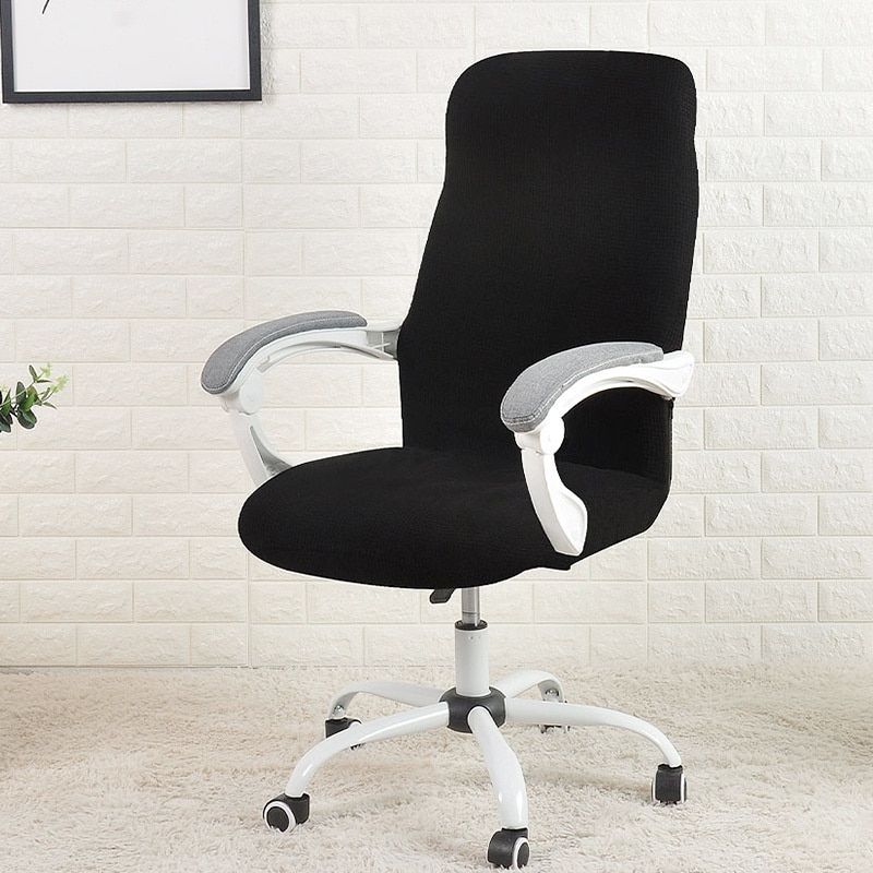 Office Desk Chair Cover Water Resistant Jacquard Study