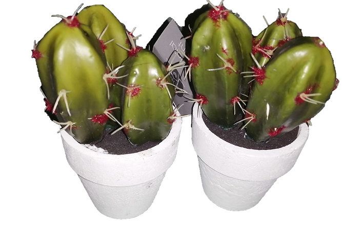 Artificial Potted Plant With Pot, Greeen
