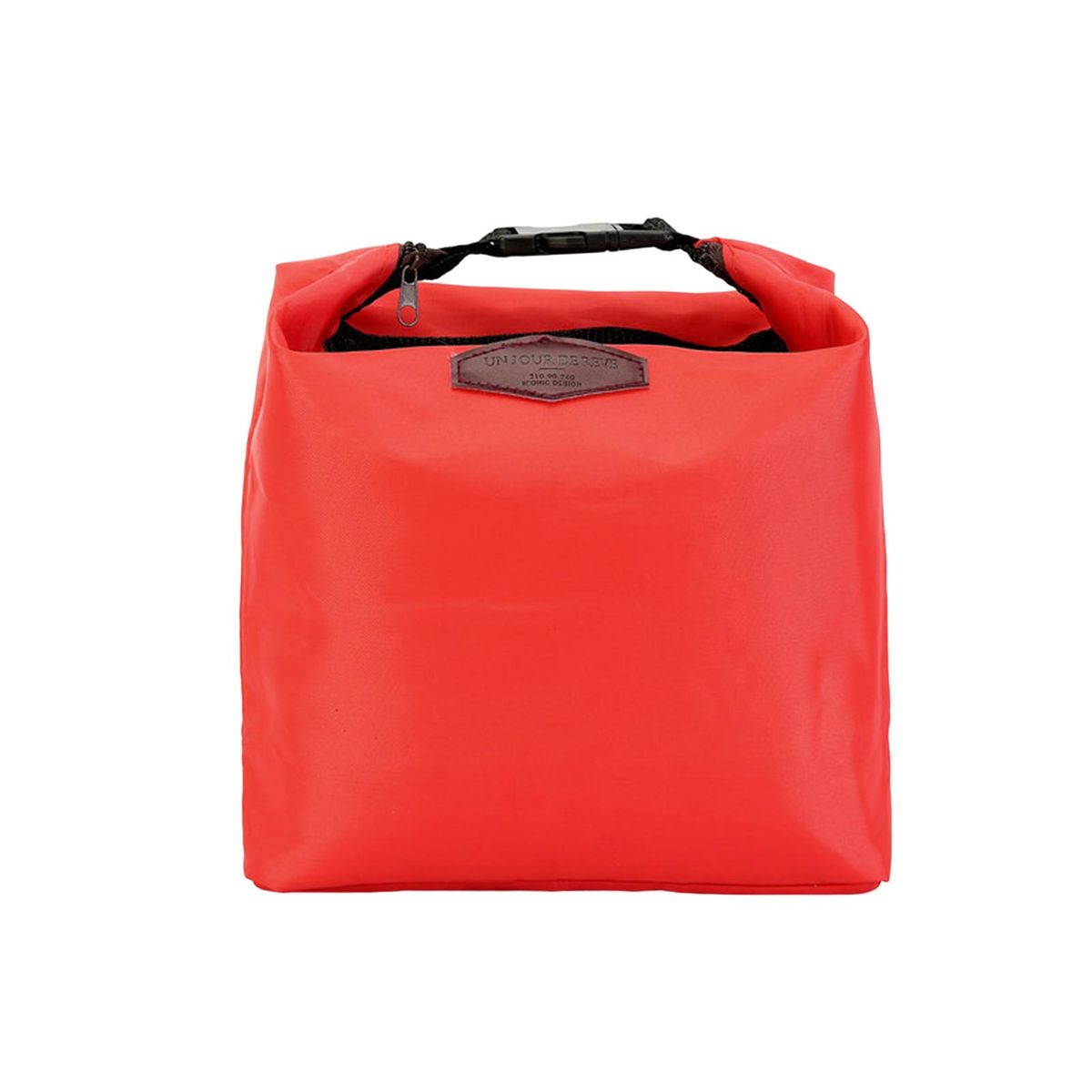 Insulated Lunch Bag School Students Thermal Bento Box Carrying Pouch Red