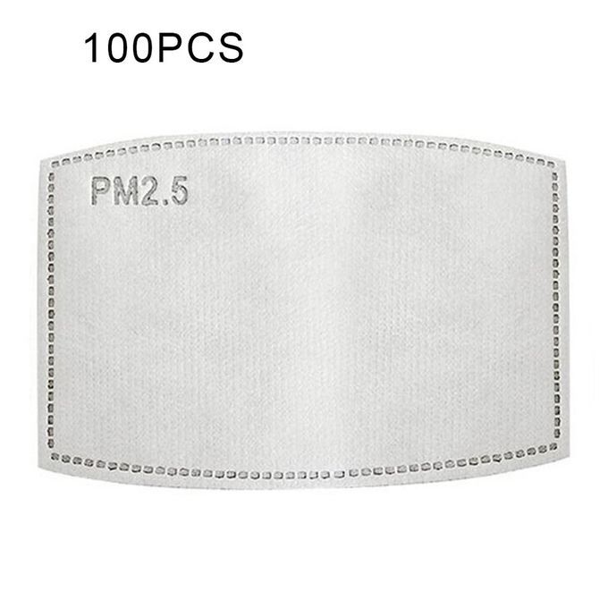 Lightweight 5 Layers Prote Tive Filter A Tivated  Arbon   Effe Tive Filter-white-100pcs